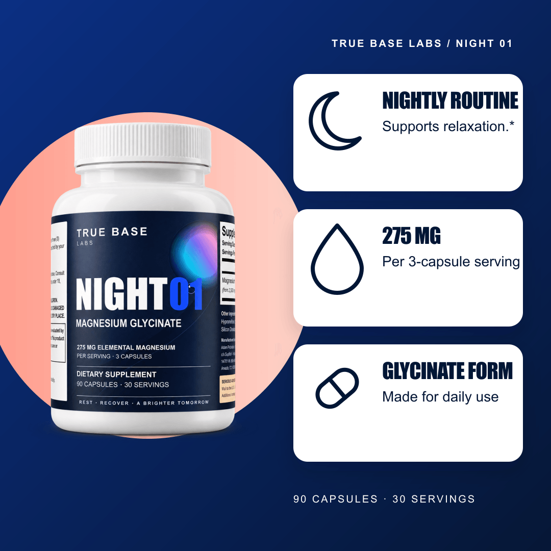 Night 01 Magnesium Glycinate overview