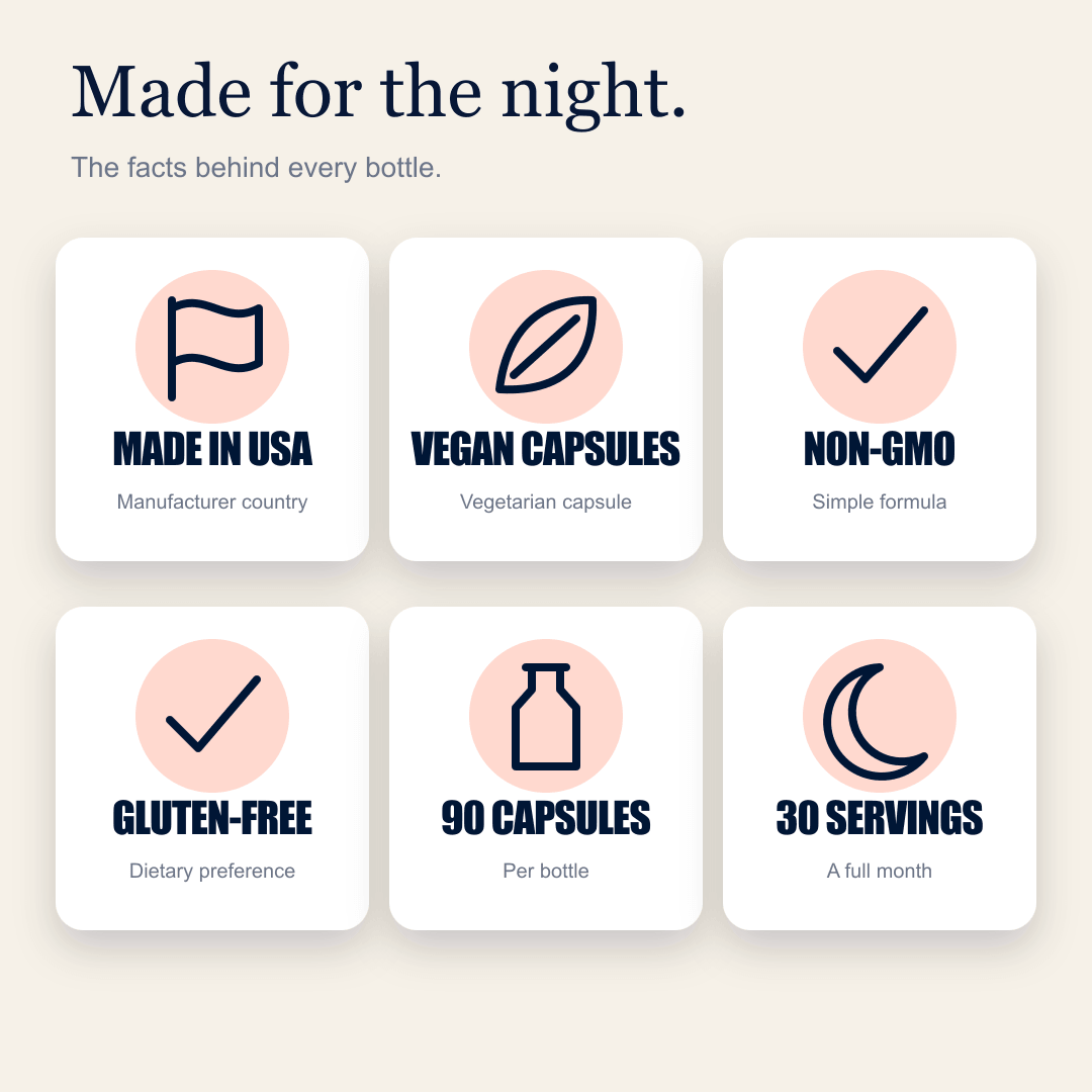 Night 01 product facts